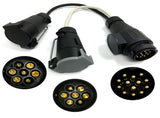 TRAILER CABLE 0.5 M, 2X7POL SOCKETS + 13POL PLUG (TS7-13)