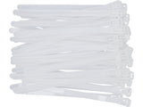 RELEASABLE CAB TIES 7,6X150MM 50PCS WHI (YT-70662)
