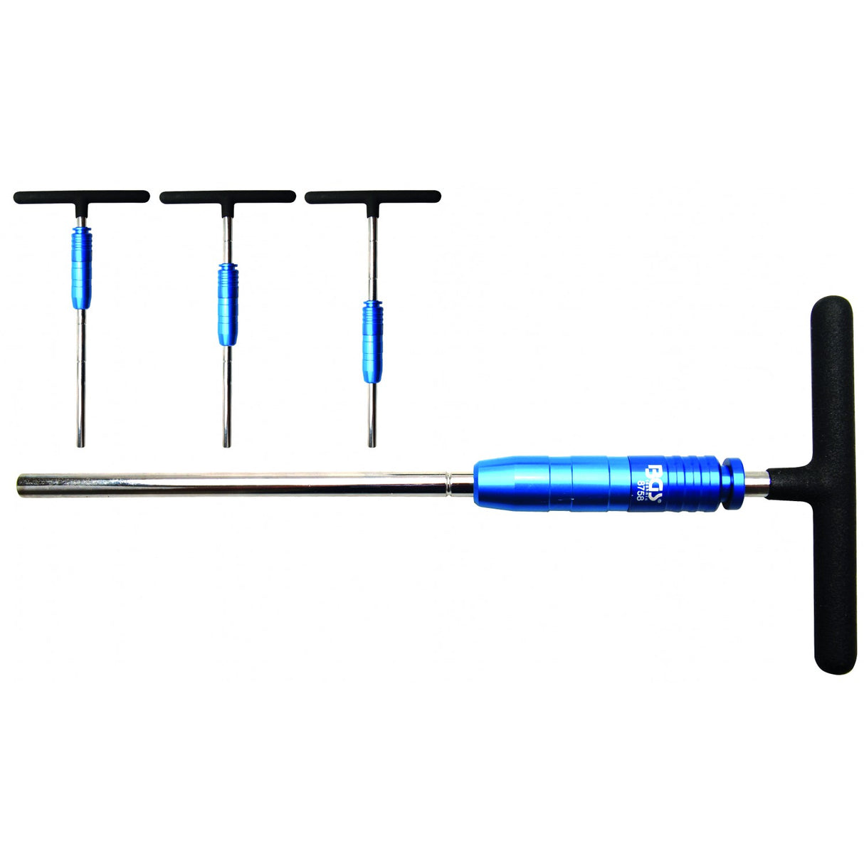 QUICK RELEASE/REVERSING T-HANDLE 1/4" (6.3 MM) FOR BITS, 310 MM (8758)