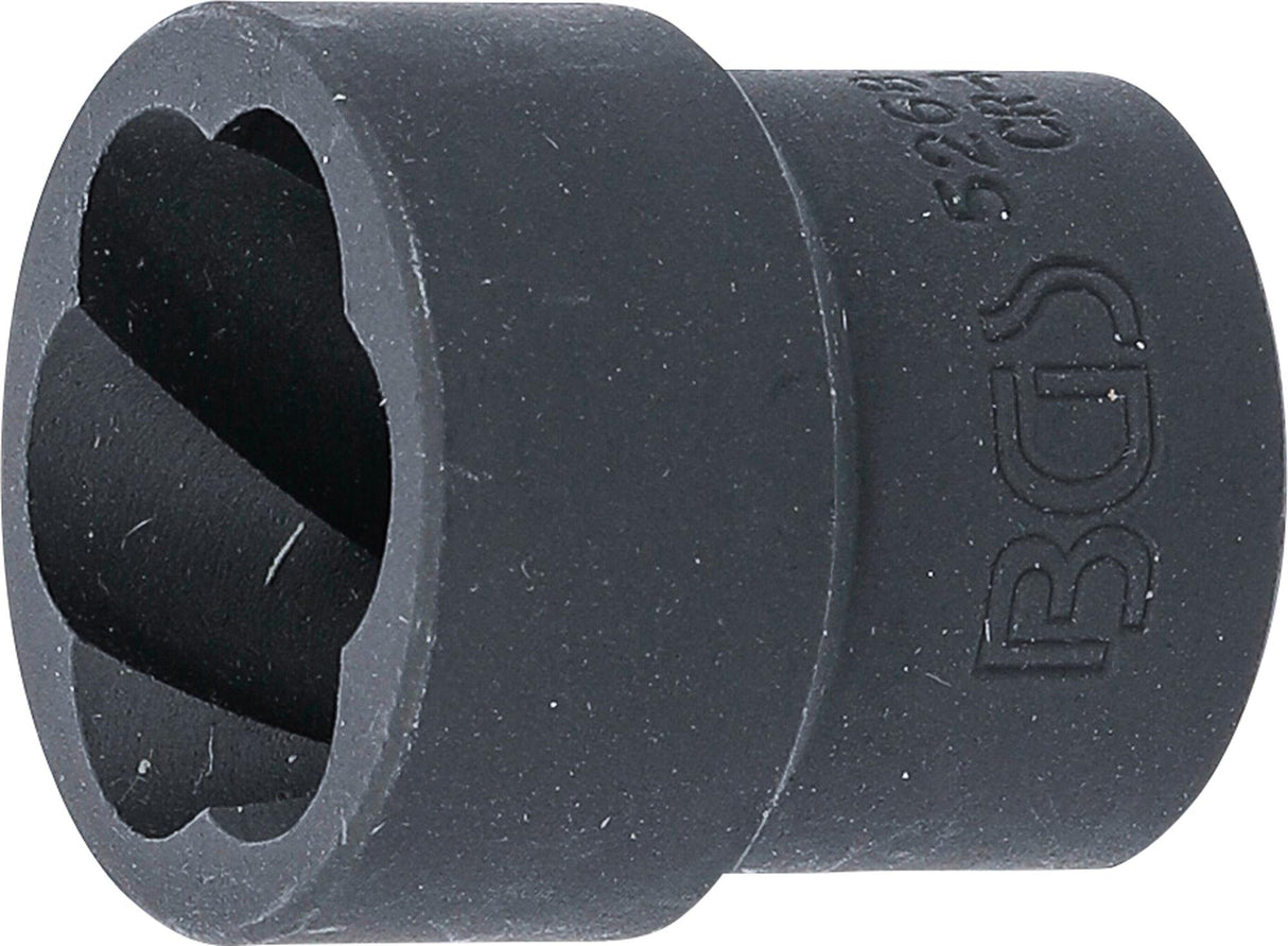 TWIST SOCKET (SPIRAL PROFILE) / SCREW EXTRACTOR | 12.5 MM (1/2") DRIVE | 22 MM (5268-22)