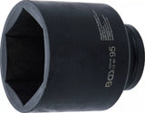 IMPACT SOCKET HEXAGON, DEEP | 25 MM (1") DRIVE | 95 MM (5500-95)