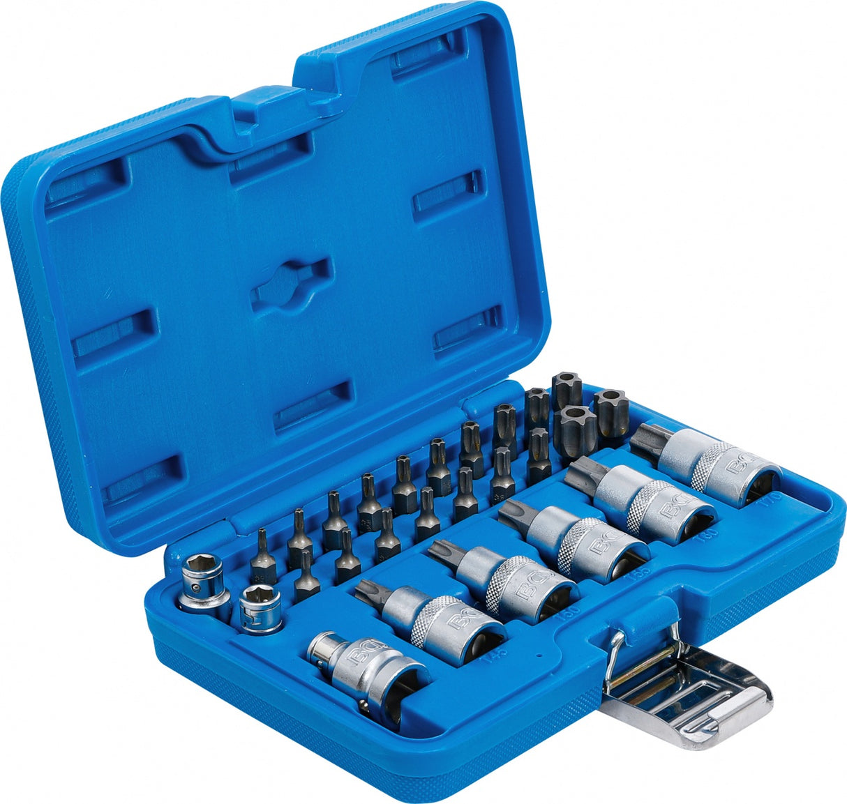 BIT AND BIT SOCKET ASSORTMENT | 12.5 MM (1/2") DRIVE | T-STAR (FOR TORX) | 27 PCS. (5101)