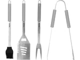 BBQ SET 4PCS, STAINLESS STEEL (YG-20110)