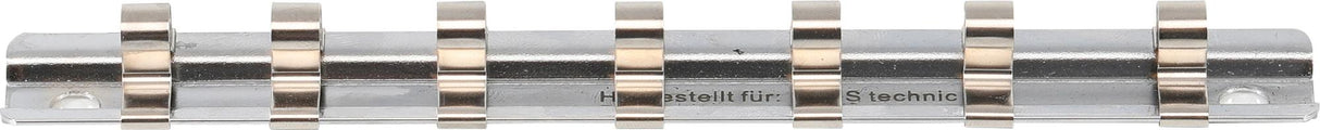 SOCKET RAIL WITH 7 CLIPS | 6.3 MM (1/4") (2316)