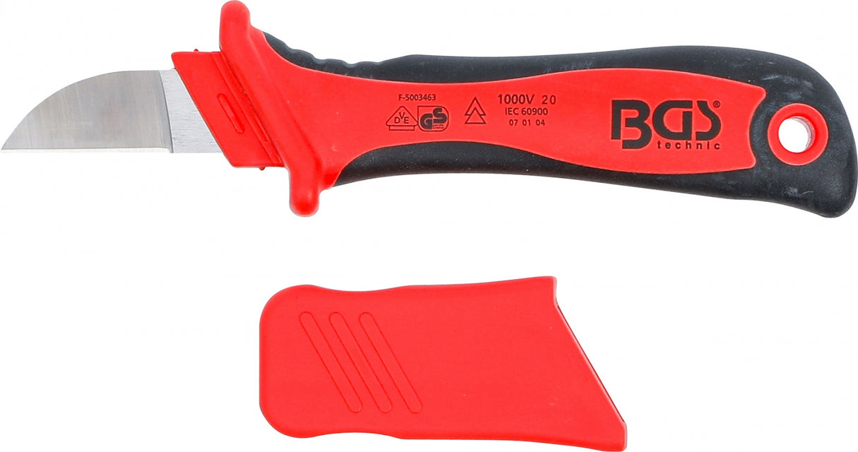 VDE CABLE KNIFE WITH SLIP PROTECTION (7965)