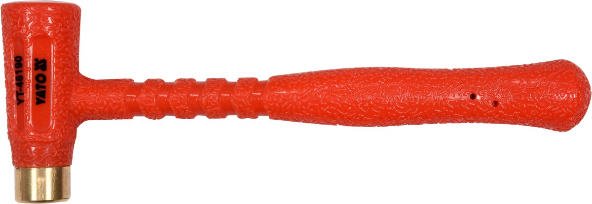 DEAD BLOW HAMMER WITH BRASS TIP (YT-46190)