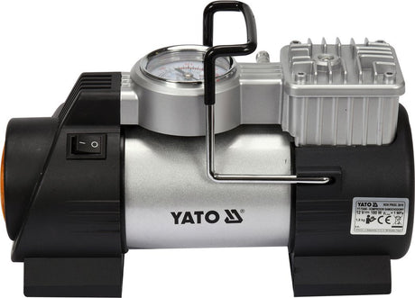 CAR AIR COMPRESSOR WITH LED LIGHT 180W (YT-73460)