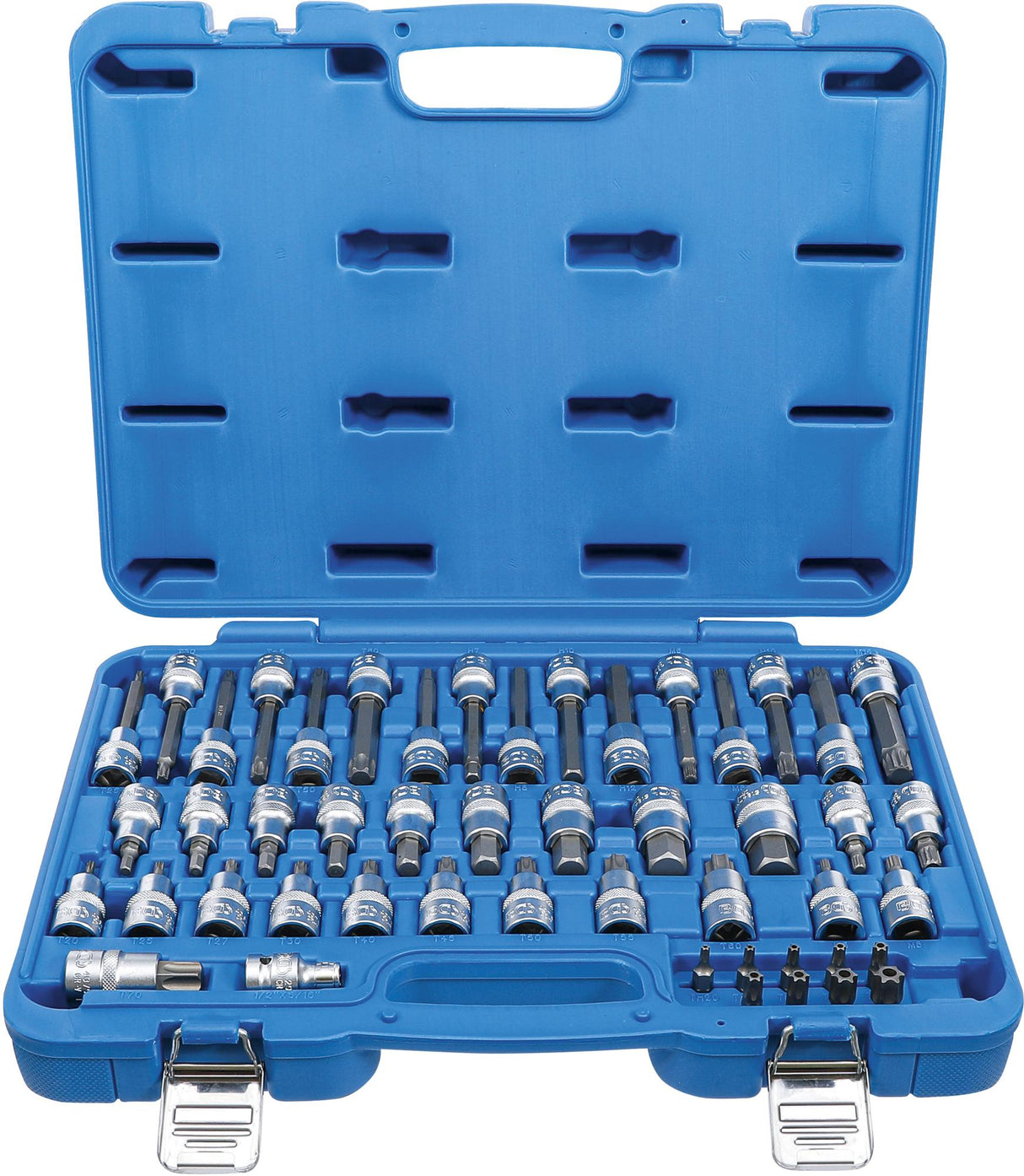 BIT SOCKET SET | 12.5 MM (1/2") DRIVE, 8 MM (5/16") DRIVE | 49 PCS. (5188)