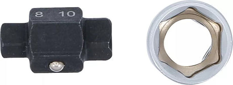 OIL DRAIN PLUG SOCKET | 4-PT. | 8 MM / 10 MM (8991)