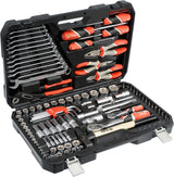 SOCKET SET 1/4", 1/2" 122PCS (YT-38901)