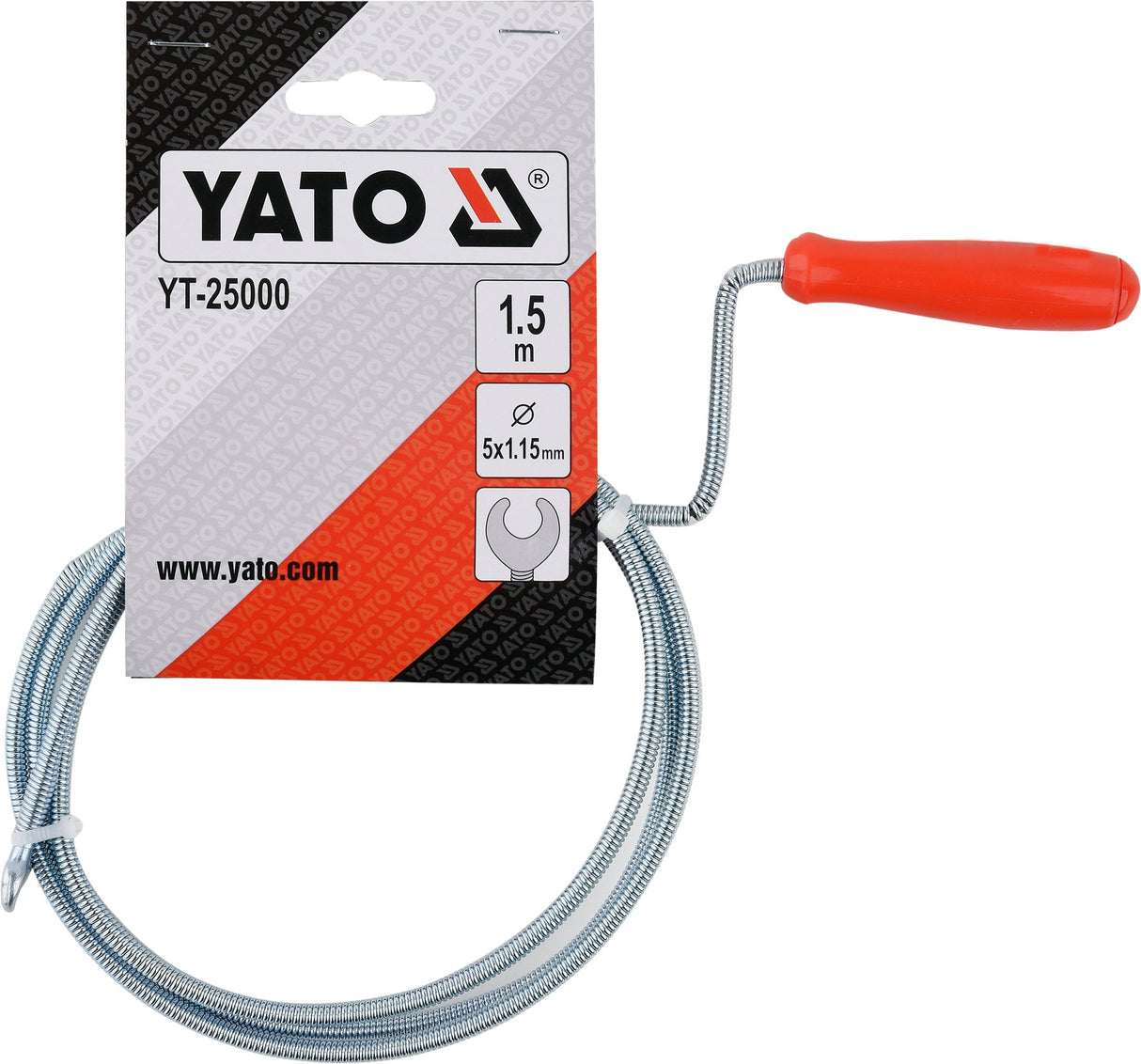 DRAIN AUGER 1,5M X 5MM (YT-25000)