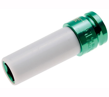 PROTECTIVE IMPACT SOCKET | 12.5 MM (1/2") DRIVE | 15 MM (7207)