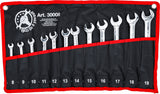 RATCHET COMBINATION WRENCH SET | REVERSIBLE | 8 - 19 MM | 12 PCS. (30008)
