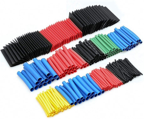 HEAT SHRINK TUBING ASSORTMENT | COLORED | 560 PCS. (SK01143)