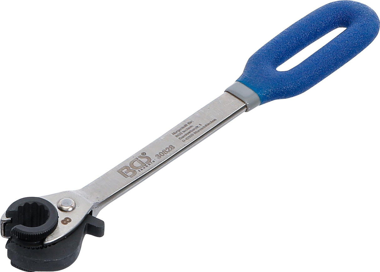 RATCHET RING SPANNER | OPEN | 8 MM (30828)
