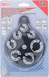 PIPE CONNECTOR LOOSENING CLIP SET | 7 PCS. (8009)