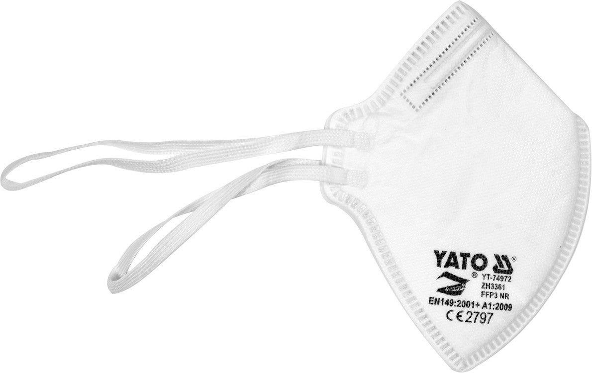 DUST MASKS WITHOUT VALVE | CERTIFIED FFP3 | 5 PCS. (YT-74972)