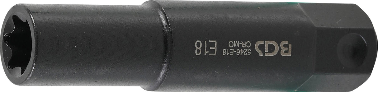 SOCKET, E-TYPE, EXTRA LONG | 22 MM DRIVE | E18 (5246-E18)