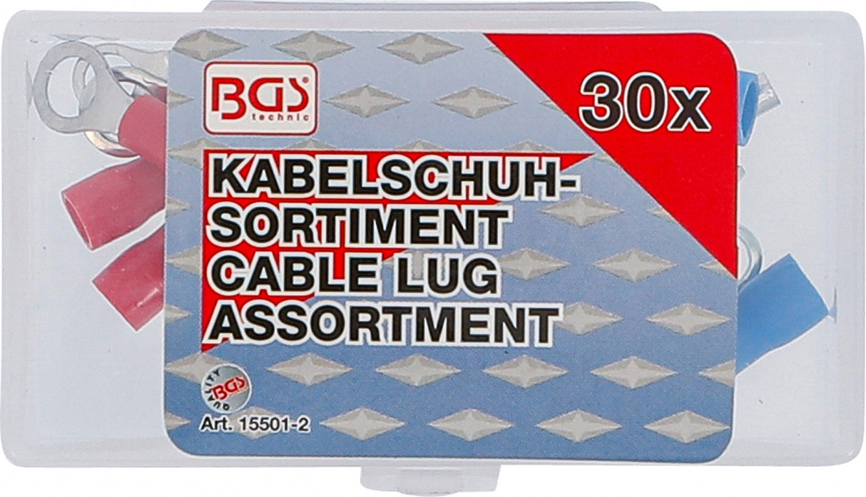 CABLE LUG ASSORTMENT | 30 PCS. (15501-2)