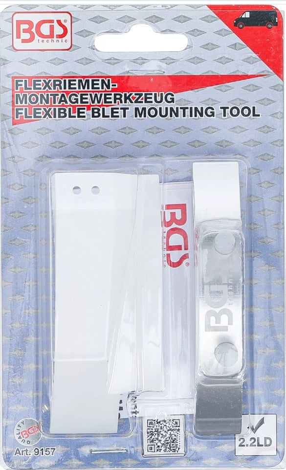 FLEXIBLE BELT MOUNTING TOOL FOR CITROEN, FIAT, FORD, MITSUBISHI, PEUGEOT (9157)