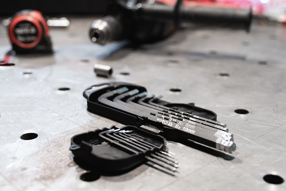 HEX KEY SET 10PCS (YT-0560)