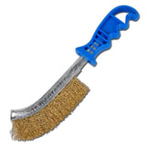 STEEL WIRE BRUSH | BRASS COATED | 260 MM (3172)