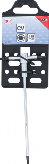 SCREWDRIVER WITH SLIDING T-HANDLE | T-STAR (FOR TORX) | T15 (6092)