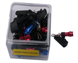 FLASHLIGHT WITH CLIP AND CARABINER | LED (W3241)
