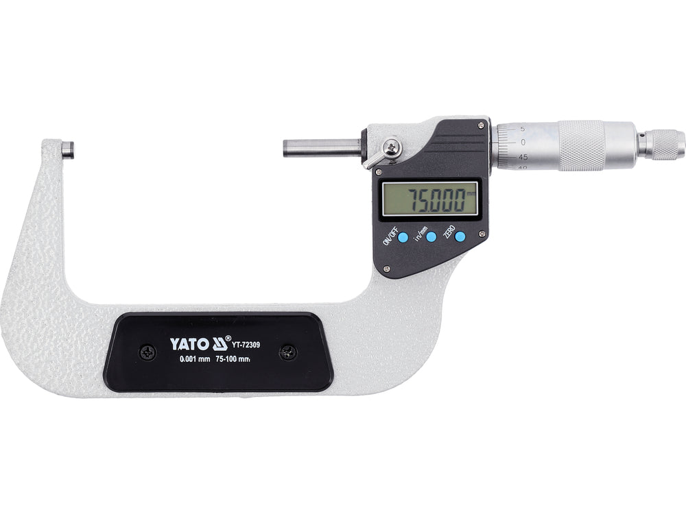 DIGITAL OUTSIDE MICROMETER 75-100MM / 0.001MM (YT-72309)
