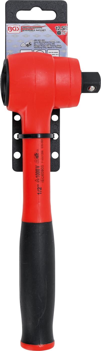 VDE REVERSIBLE RATCHET | 12.5 MM (1/2") | 1000 V (702)