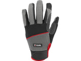 GLOVES WITH SILICONE DOTS S. 10 (YT-74666)