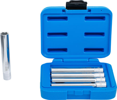 SOCKET SET, HEXAGON, EXTRA DEEP | 10 MM (3/8 ") DRIVE | SW 8 - 14 MM | 5 PCS. (9863)