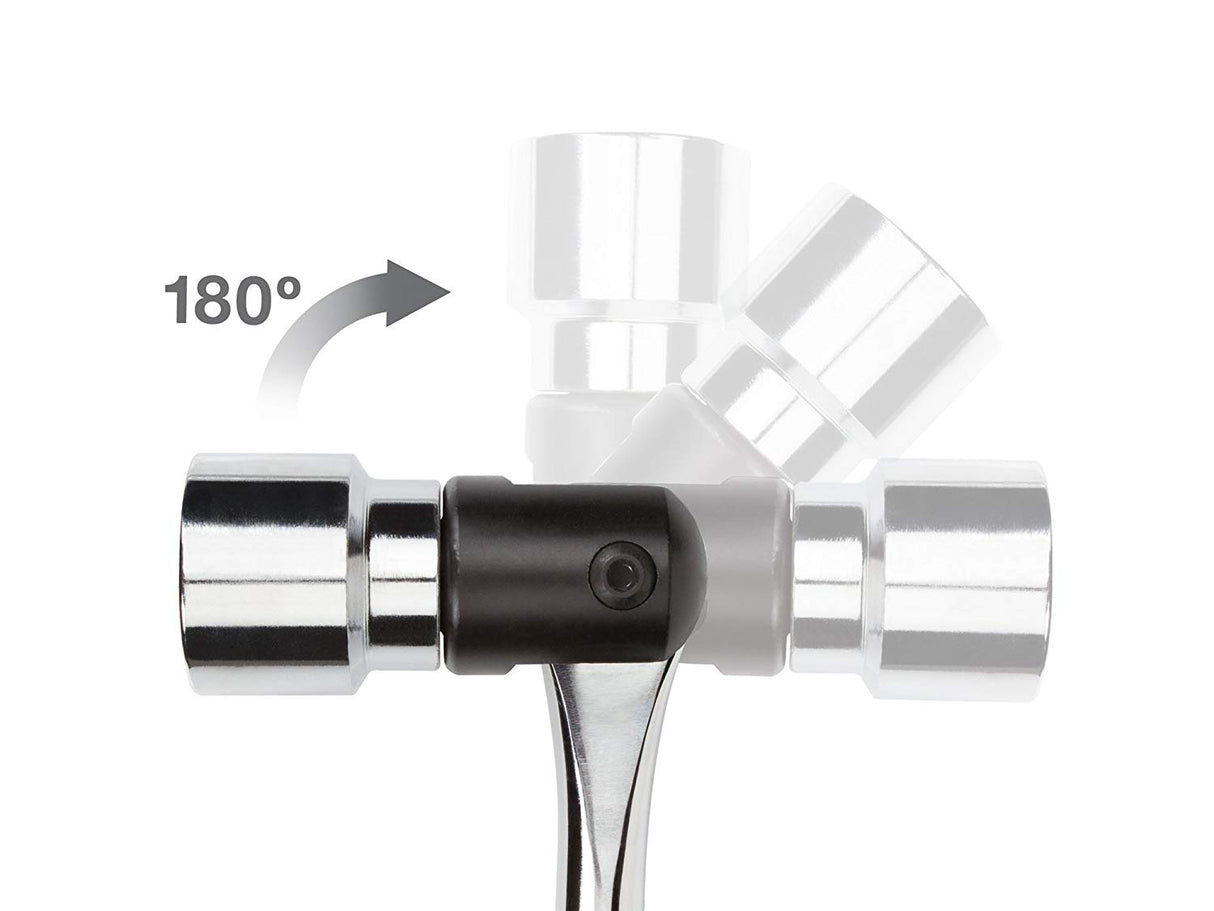 FLEX HANDLE FOR SOCKETS | EXTERNAL SQUARE 20 MM (3/4") | LENGTH 1016 MM (BB40-1)