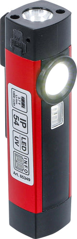 COB LED / UV-ALUMINUM HANDHELD LAMP | 1 W (85349)