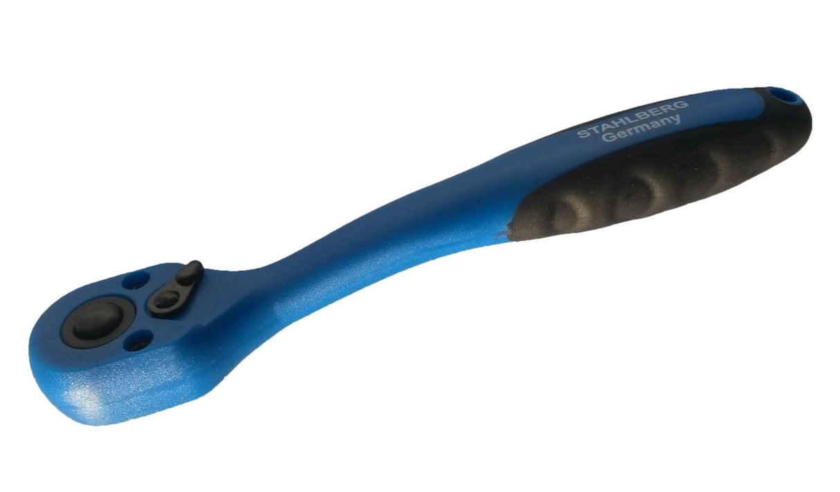 RATCHET COATED WITH RUBBER AND FIBERGLASS 1/4", 72 TEETH, "STAHLBERG" (H1401-14)