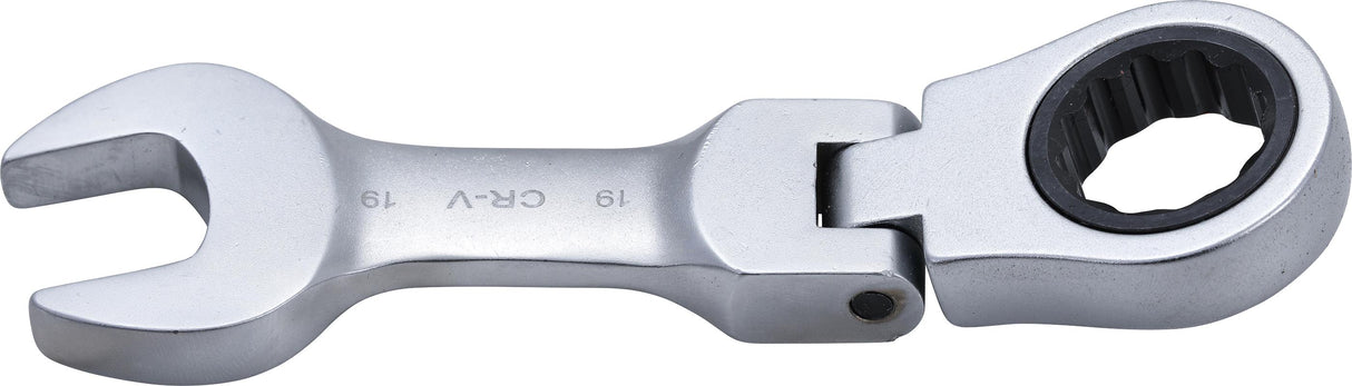 RATCHET COMBINATION WRENCH | SHORT | ADJUSTABLE | 19 MM (6919)