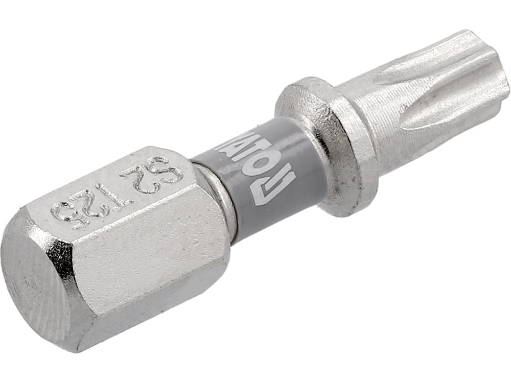 SCREWDRIVER BITS 1/4 25MM T25 2 PCS NI (YT-78014)