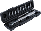 TORQUE WRENCH SET | 6.3 MM (1/4") | 2 - 24 NM | 11 PCS. (72118)