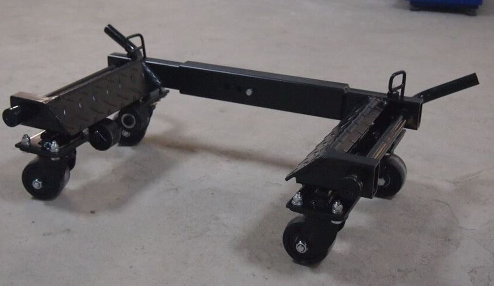 POSITIONING DOLLY | 2X800 KG | 14"-23"/ 300 MM FOR TIRES | 1600 KG / 2 PCS. (PJ800)