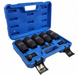 LONG IMPACT SOCKET SET | 12-POINT | WITH BIT SET | 27 - 36 MM | 8 PCS. (SK5335)