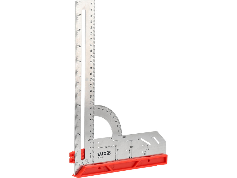 STAINLESS STEEL TRY SQUARE | 300 MM (YT-70790)