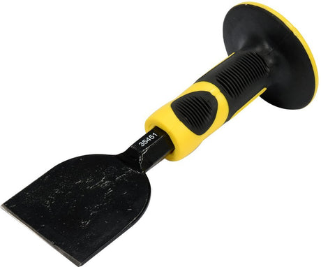 BRICKLAYER'S CHISEL WITH HAND GUARD, (35451)