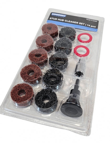 WHEEL HUB GRINDING SET | FOR BOLTS AND NUTS | 14 PCS. (SK7074)