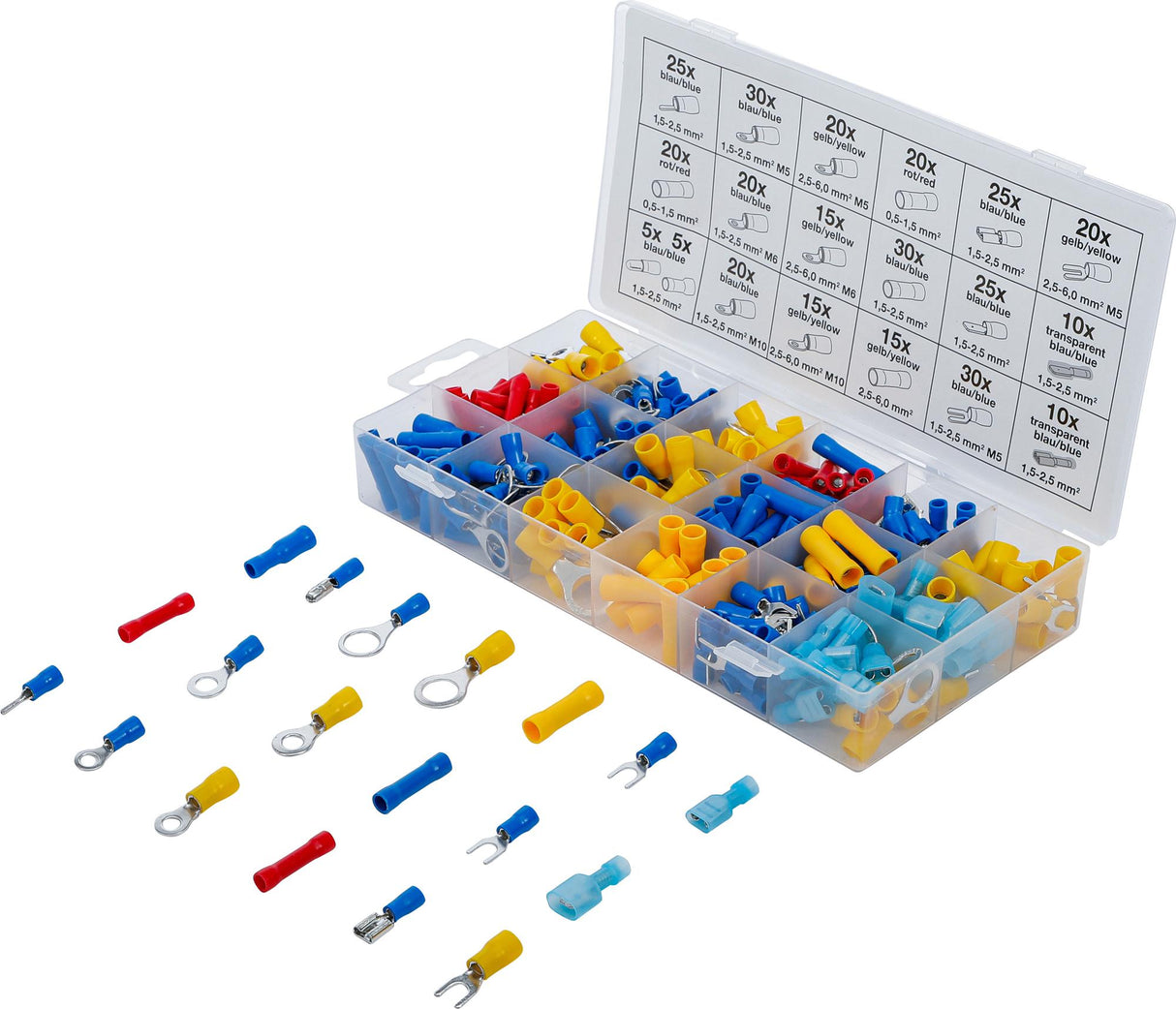 CABLE LUG ASSORTMENT | 360 PCS. (14110)