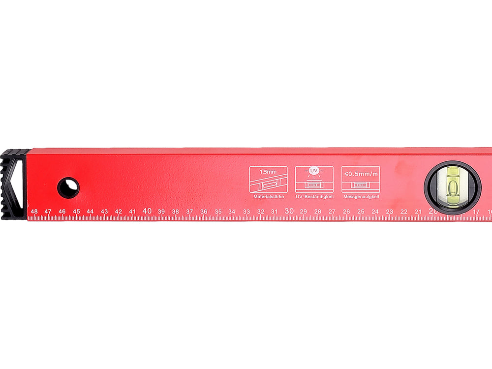 ALUMINUM RECTANGULAR SPIRIT LEVEL/SET SQUARE 1000 X 500 MM (YT-70748)