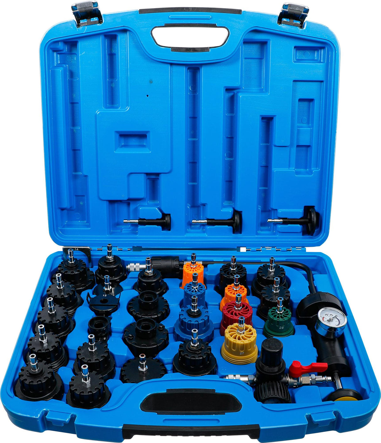 RADIATOR PRESSURE AND COOLING SYSTEM TESTER | 32 PCS. (6867)