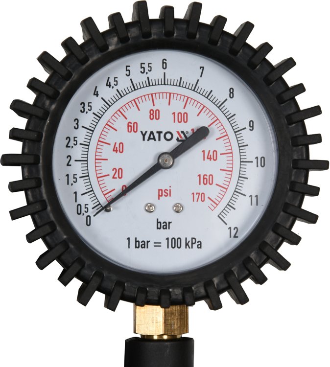 AIR INFLATING GUN WITH MANOMETER (YT-23703)
