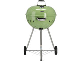 CHARCOAL BBQ, ROUNDED, 54CM GREEN (YG-20303)