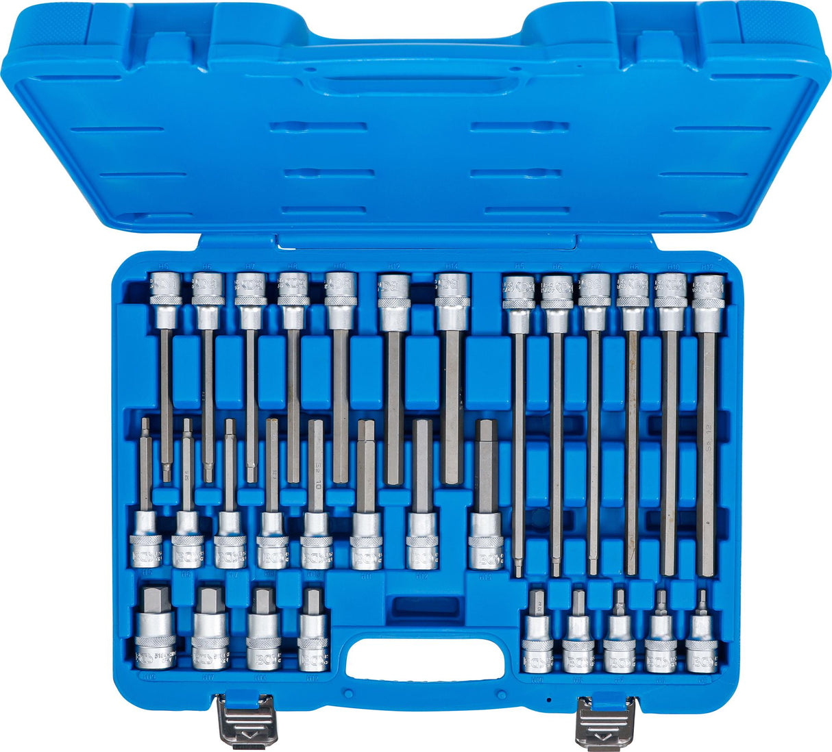 BIT SOCKET SET | 12.5 MM (1/2") DRIVE | INTERNAL HEXAGON | 30 PCS. (5181)