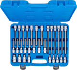 BIT SOCKET SET | 12.5 MM (1/2") DRIVE | INTERNAL HEXAGON | 30 PCS. (5181)